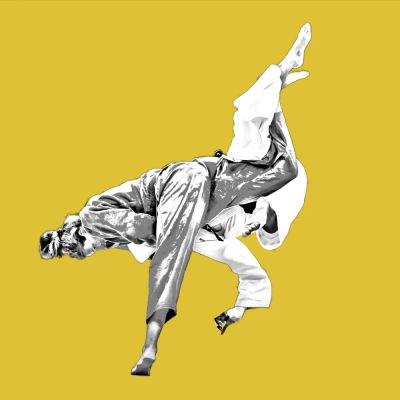 Personen beim Judo